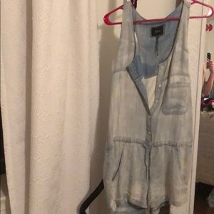 Rails Denim Romper